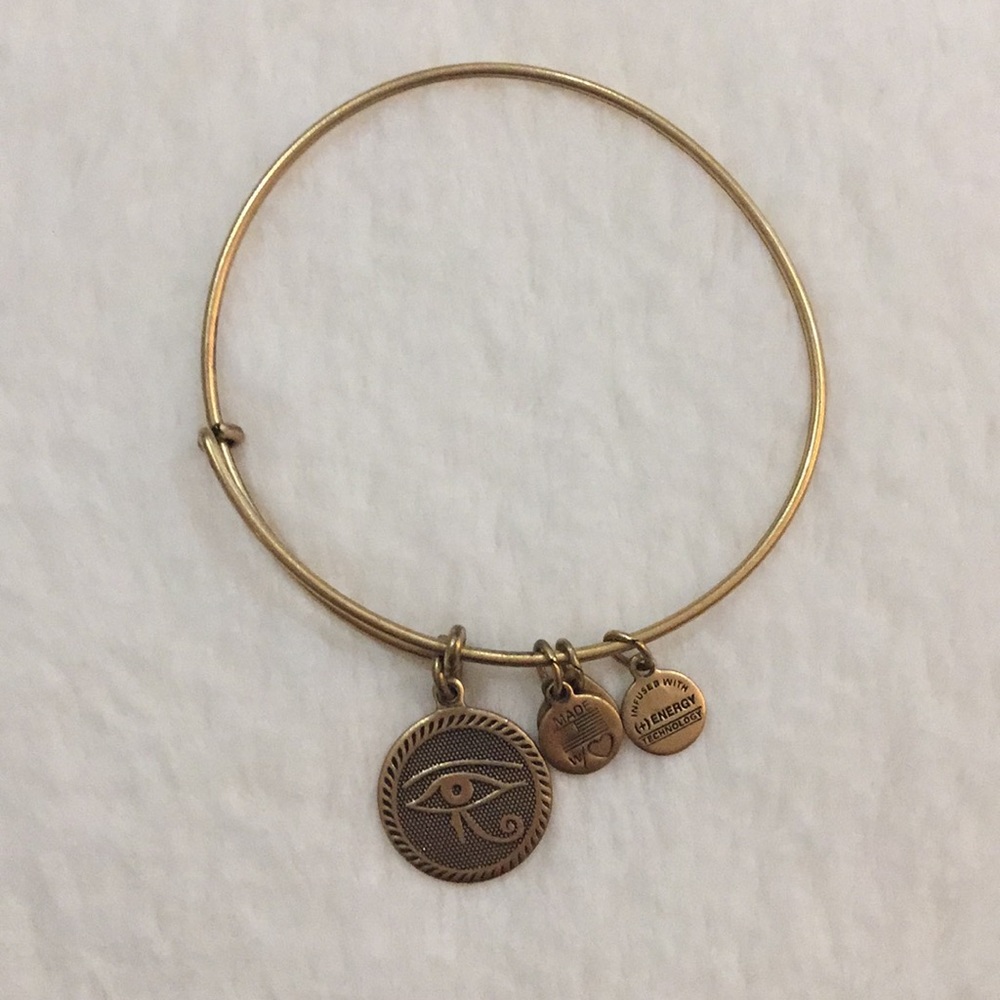 Alex and Ani Gold “Evil Eye” Bracelet